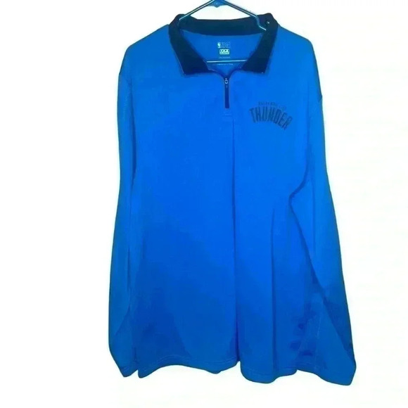 OKC Thunder Basketball NBA quarter zip - Picture 1 of 3